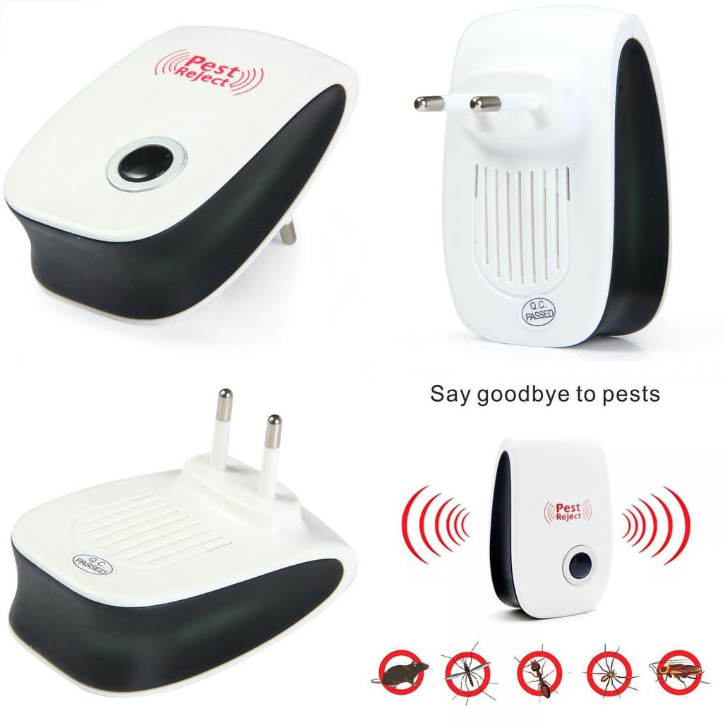 Ultrasonic Animal Repellent Multifunctional Insect And Rodent Repeller For Indoor Spaces