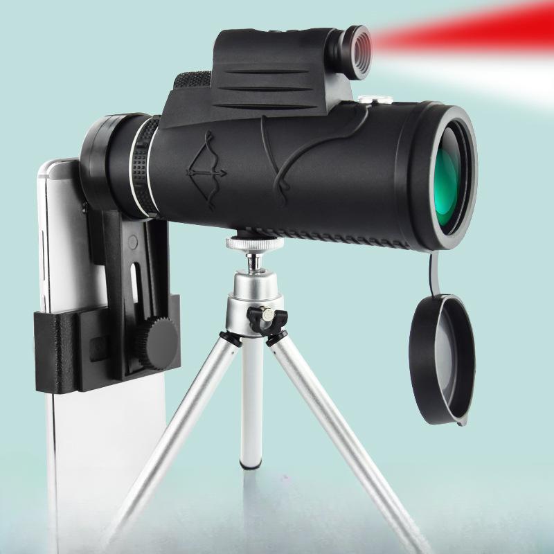 

Telescope Factory Mobile Phone Telescopic 12X50 High-definition Outdoor Low-light Night Vision Monocular Camera Glass