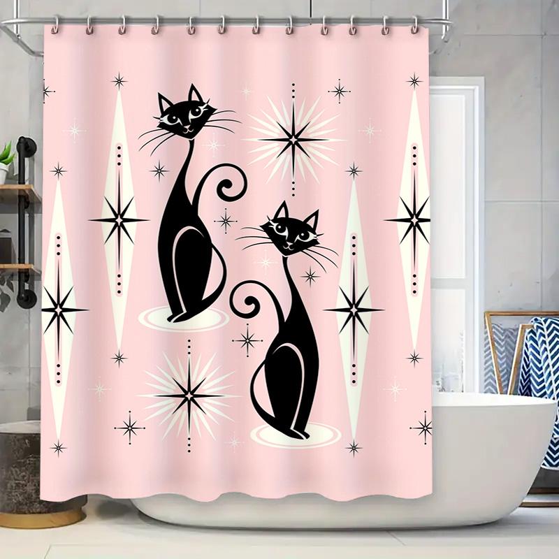 

High-Quality Space-themed Shower Curtain with Customizable Text for Bathroom Decor Multicolored Jellyfish Design (168x180cm) 90x180cm