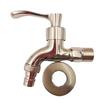 TLXT Black Gold Pointed Spout Washing Machine Faucet