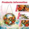 Acrylic 2D Flat DIY Special Shape Hanging Diamond Art Kits Rhinestone Diamond Art Window Pendants Home Wall Decoration Crafts