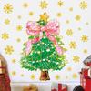 Christmas Decorations Holiday Party Decoration Window Stickers Pvc Static Stickers Window Decorations
