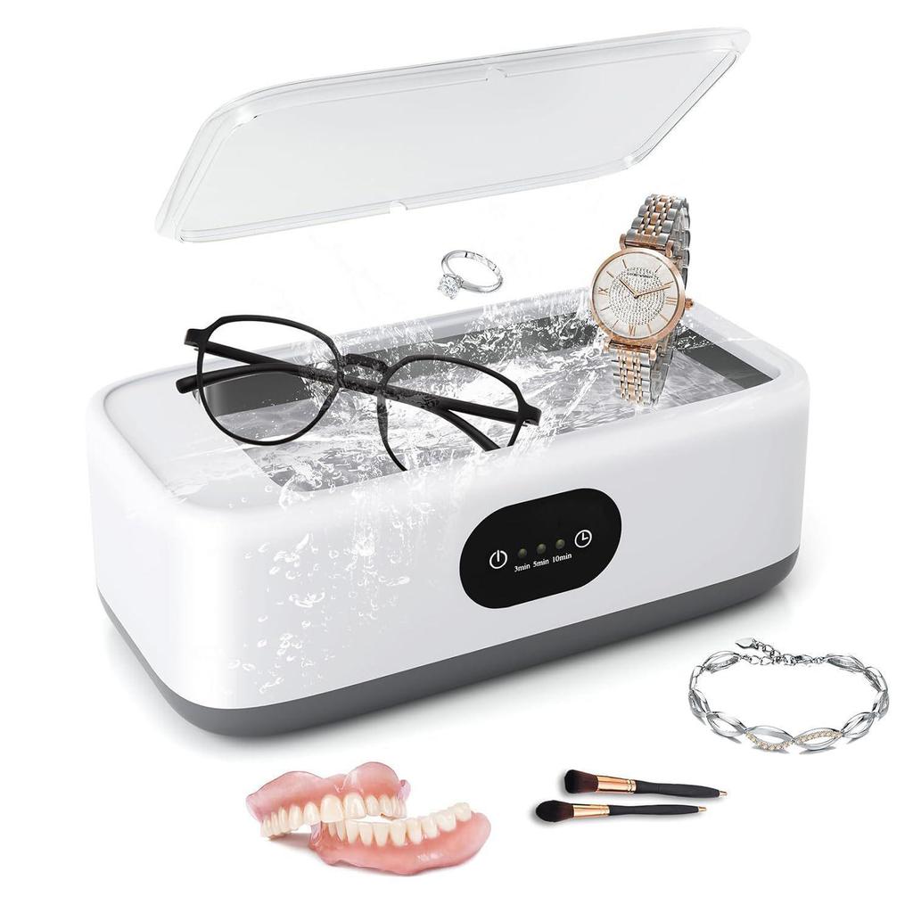 Ultrasonic UV Denture & Jewelry Cleaner for Household Use