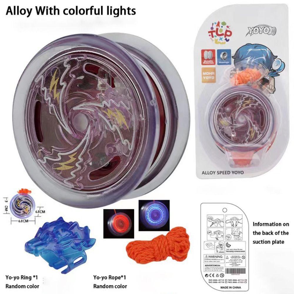 

Мультяшный светящийся йо-йо для живого сна, пластиковый йо-йо, высококачественный йо-йо 2А Pink