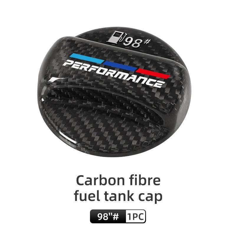 Nové logo auta Kryt nádrže z uhlíkových vláken Vzduchová zátka palivové nádrže Ozdoba #98 #95 Pro BMW E46 E90 E60 F10 E39 F30 E36 F20 E87 E90 E70 G60
