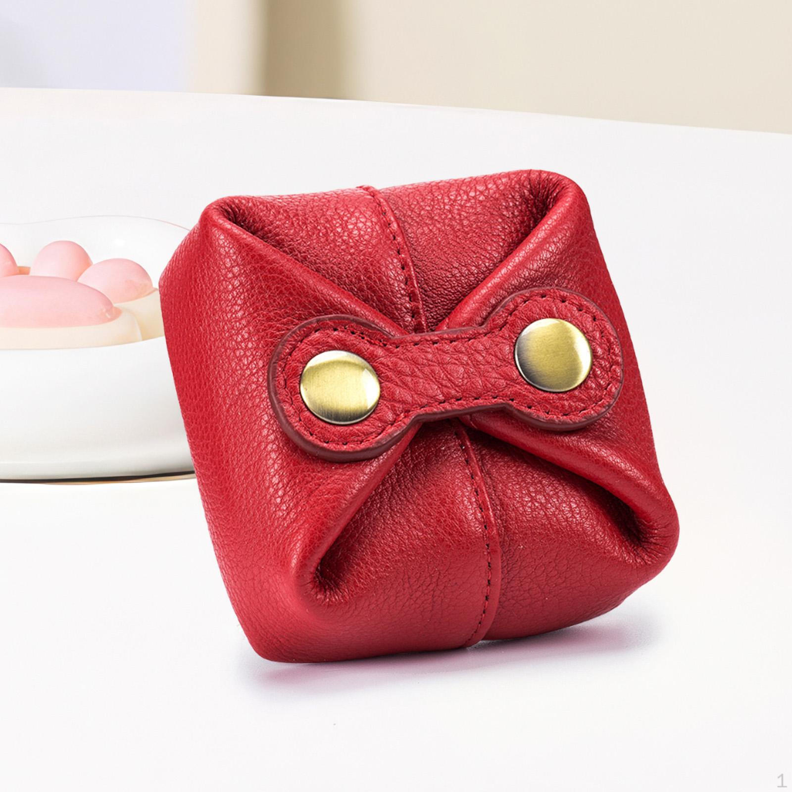 

Сумка для переноски, переносной чехол из искусственной кожи, органайзер для ключей, U красный