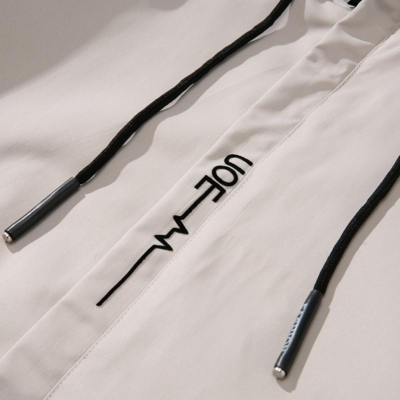 Men's Jacket Spring and Autumn Versatile Trendy Loose Plus Size Coat Autumn Men's Casual Sports Jacket Trendy Korean Style