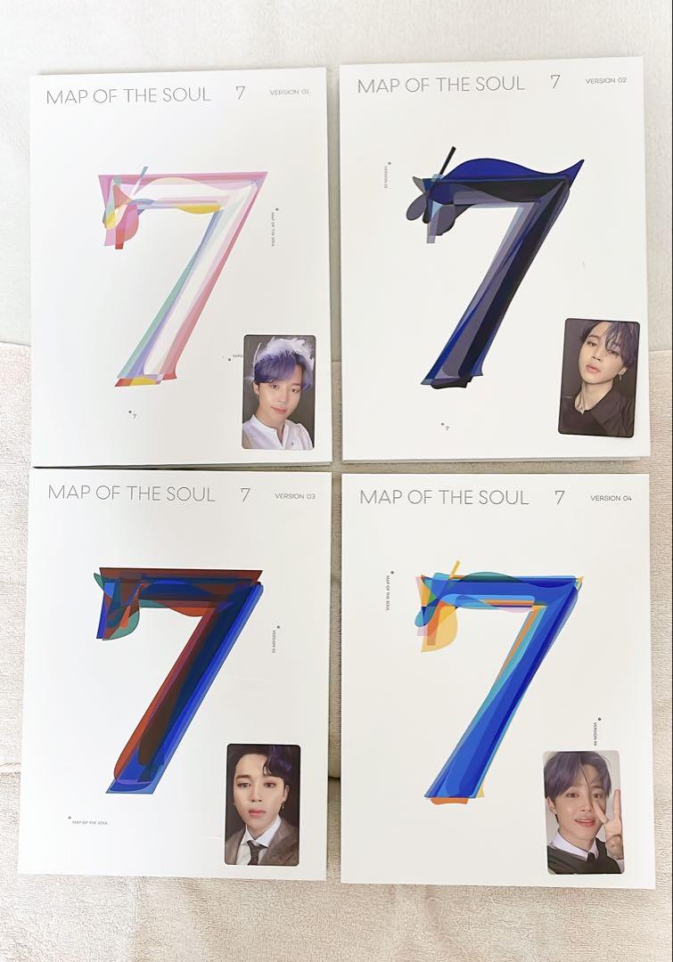 

[USED] BTS / MAP OF THE SOUL 7 -THE JOURNEY- 4 types