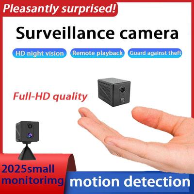 Full HD Wireless Camera Home Car WiFi Remote Mobile Phone Portable Real-time Monitoring Remote Connection Photography Indoor Home Plug-in
