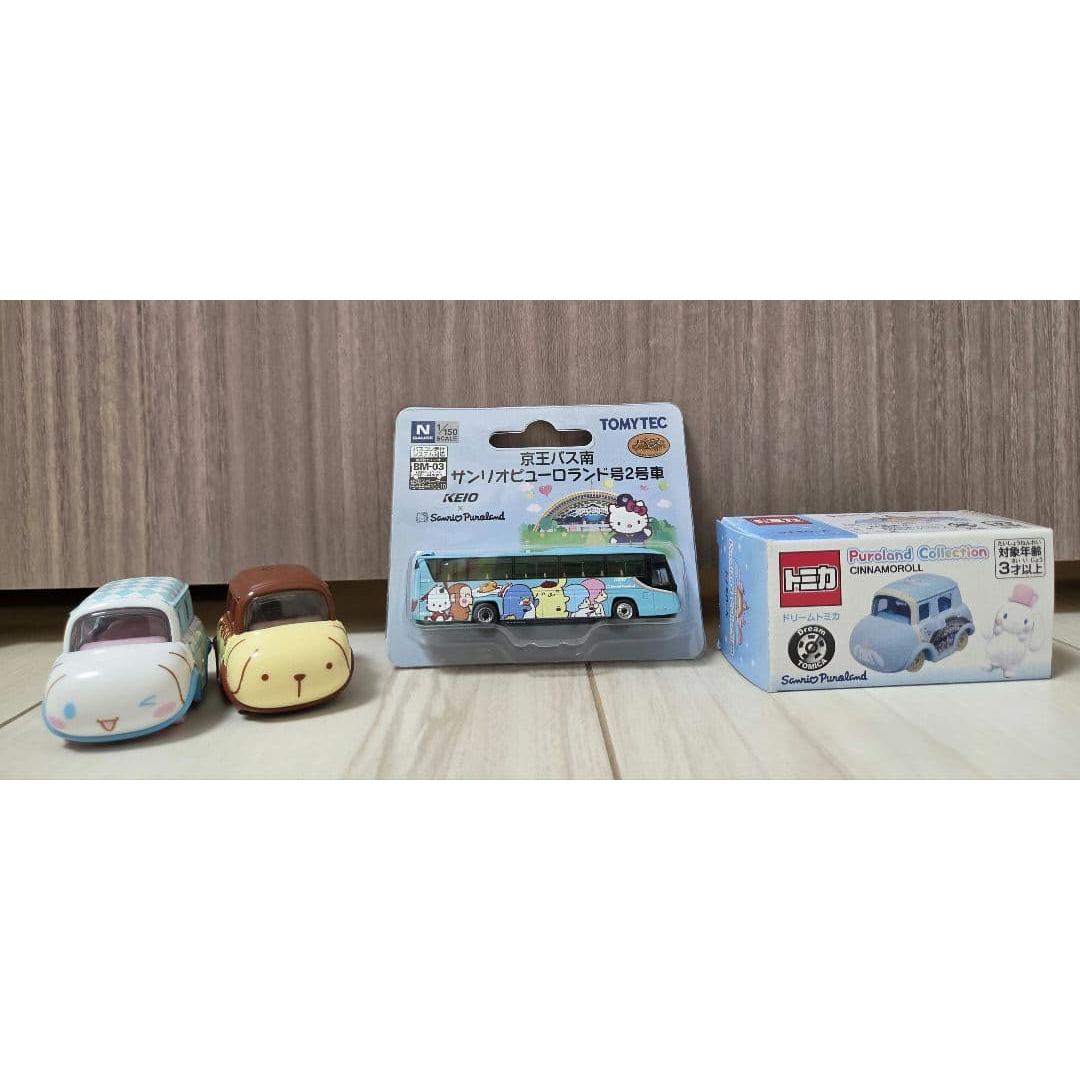 Б/у Dream Tomica Sanrio Puroland Киннаморолл Помпомпурин