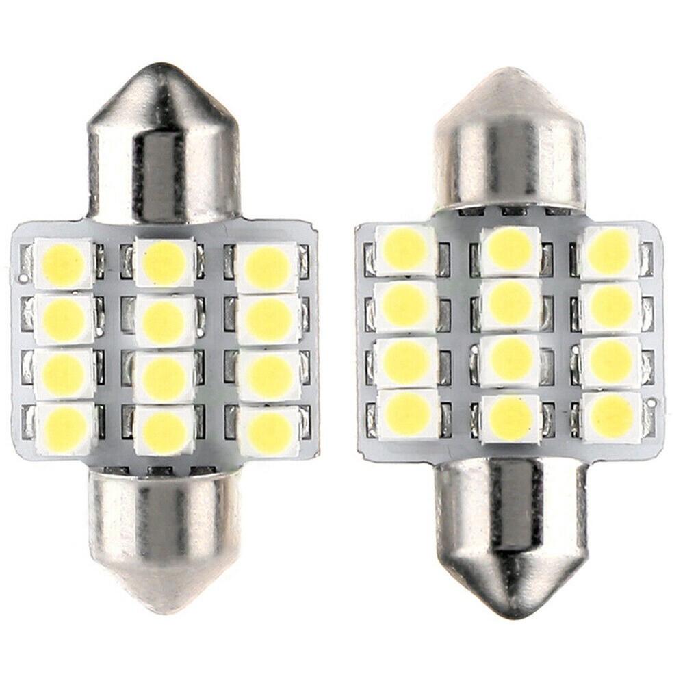 6000K License Plate Light Car Festoon Interior LED