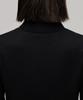 MUSINSA STANDARD WOMAN Damen Merinowolle-Mischung Feinstrick Rollkragenpullover [Schwarz]
