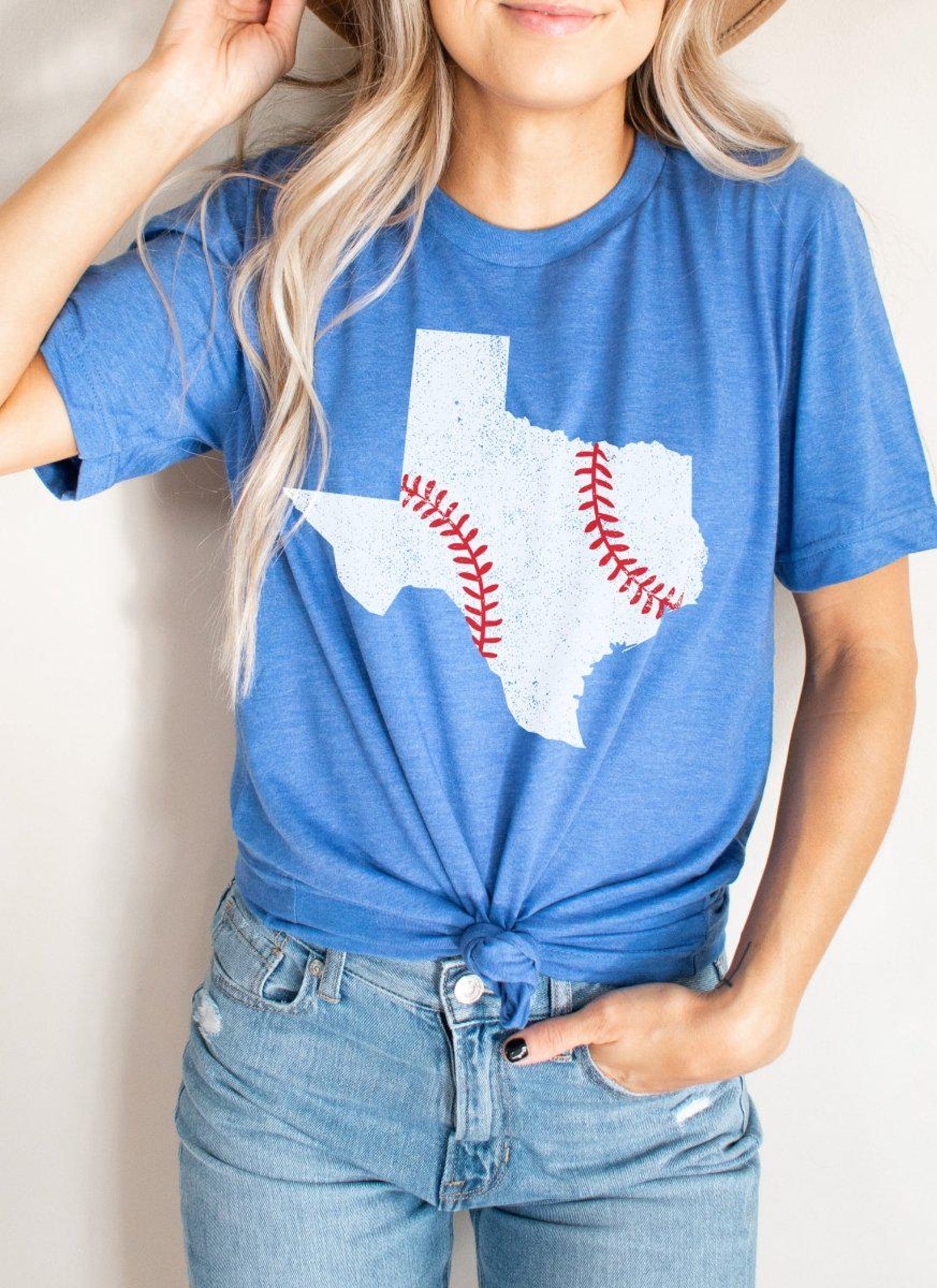 Texas Baseball I Game Day T-Shirt | Ruby s Rubbish® XL