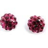 Les Trésors De Lily [J4051] - Pink 'Sissi' Designer Earrings