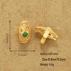 Handmade S925 Silver Ruyi Clasp Bracelet with Jade, Corundum Butterfly Clip, and Decorative Ring - Jewelry Accessory P24