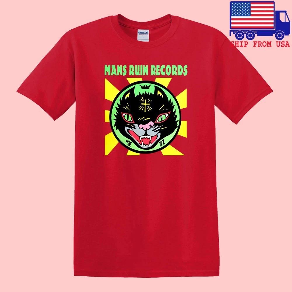 

Mans Ruin Records Men s Red Size S-5XL L
