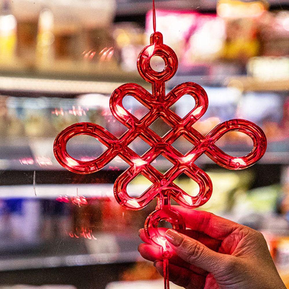 

Hanging Spring Festival Window Lights Glowing Window Hanging Lights Festive Supplies Chinese knot