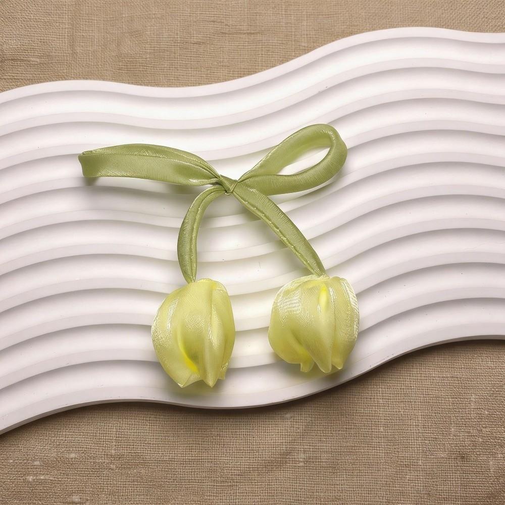 5Pcs Sweet Tulip Lace-up Straps Ornaments Curtains Tie Rope Fashion Curtain Tieback  Cake