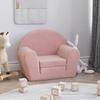 VidaXL Children's Sofa Bed Pink Soft Plush 356997