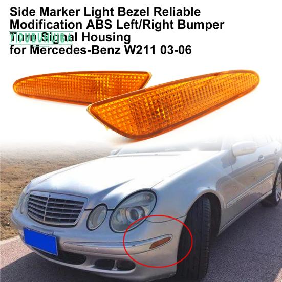 2x Mercedes E-Class W211 18-LED Front Indicator Repeater Turn Signal Light Bulbs 2x Mercedes E-Class W211 18-LED Front Indicator Repeater Turn Signal Light Bulbs
