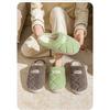 Home Shoes, Thick Soled Slippers, Plush, Cotton Slippers, Warm Shoes, Plush, Couple Slippers