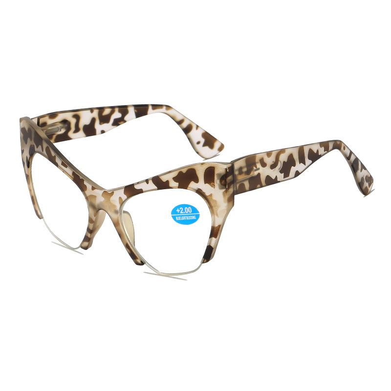 Fashion Women Cat Eye Anti Blue Light Reading Glasses+1.0+1.5+2.0+2.5+3.0+3.5+4.0