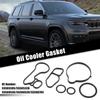 1 Satz 55565385 Ölkühlerdichtung für Buick Encore 2013- Gummi Schwarz