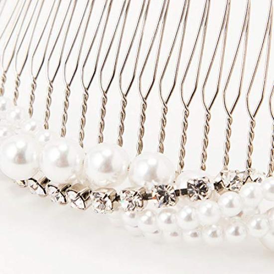 Kanzashi Haar Japanische Perle Alltag Made in Japan von Haar Perfekt für Formell und Eintritt Haar Perlenornament, Stil, Kamm, Tragen, Watmosphäre,