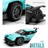 1/24 2.4G Alloy Remote Control Drift Car Racing Vehicle for Boy 2WD RC Car Model High Speed Off-road Car Kids Toy Birthday Gift