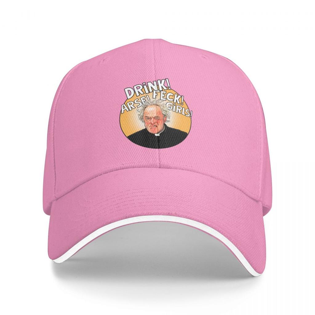 Baseball Caps Father Jack Drink Arse Feck Funny Customized FeUnisex Unisex Casual Spring Hats