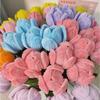 DIY Plüsch Chenille Stäbe Stiel Pfeifenreiniger Plüsch Lametta Stiele Drahtstiele Kinder Lernspielzeug DIY Bastelbedarf Großhandel