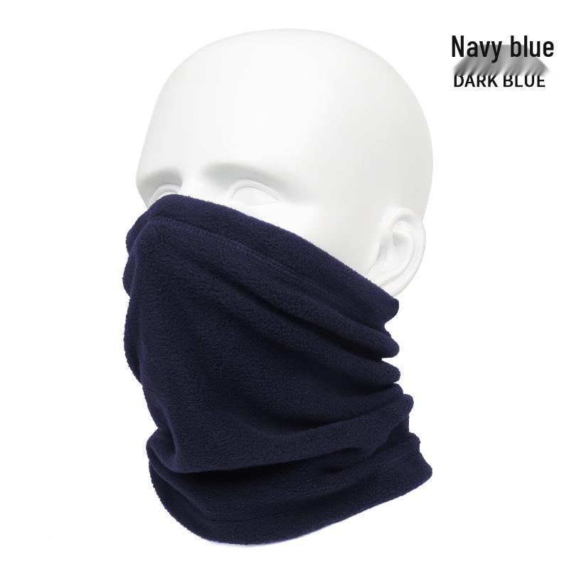 Windproof Fleece Neck Gaiter: Multifunctional Warm Face Mask for Outdoor Sports