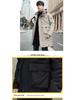Herren Mittellange Weiße Entendaunenjacke - 2023 Winter Koreanischer Stil Trendige Dicke Jugend Oberbekleidung
