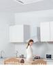 Aohuapu Ceiling Ventilation Fan for Kitchen & Bathroom - Powerful, Silent, Ceiling-Mounted Exhaust Fan