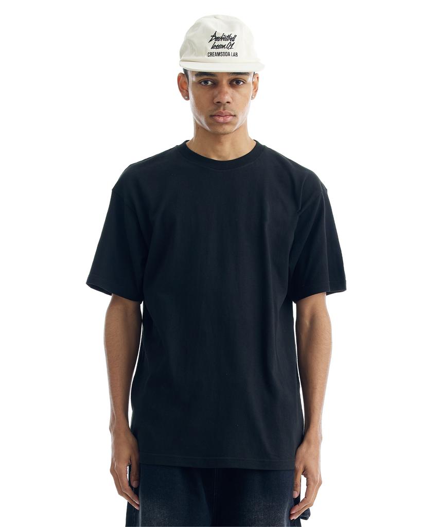 CREAM SODA LAB Basic Semi-Overfit Short Sleeve T-Shirt (Type A)
