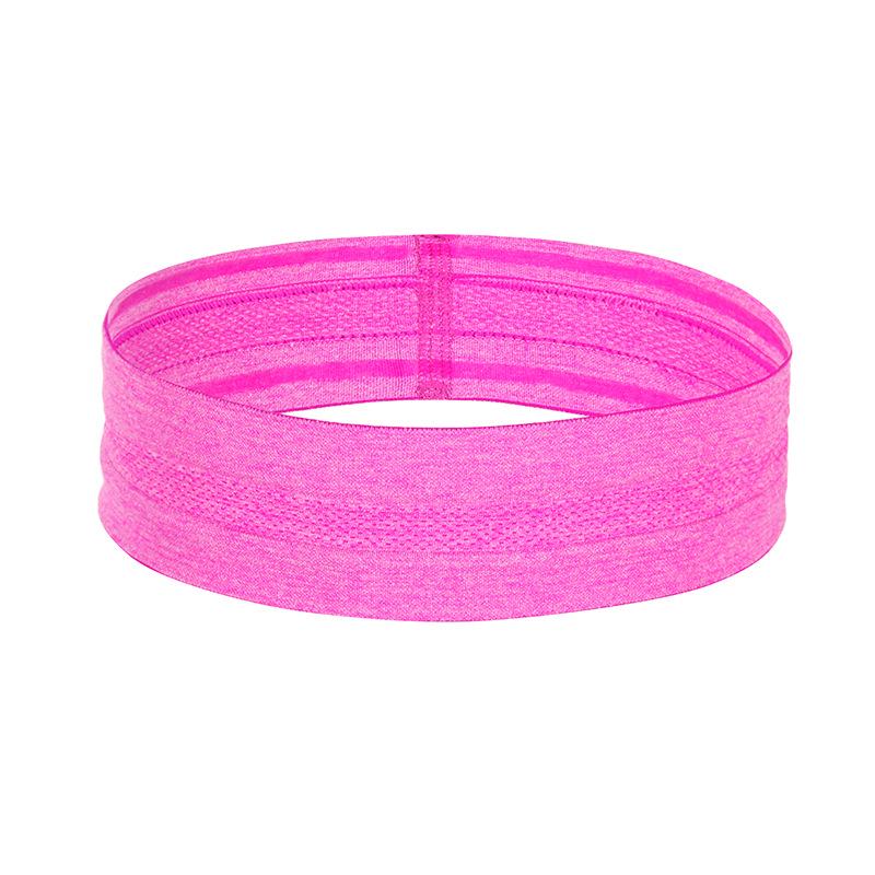 Non-Slip Sweat-Wicking Colorblock Sports Headband for Running, Yoga, and Tennis