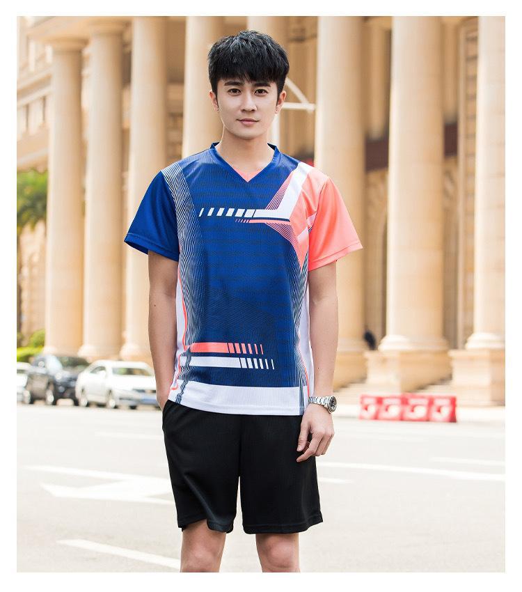 Unisex Quick-Dry Volleyball, Tennis, Table Tennis, and Badminton Team Uniforms for Adults.