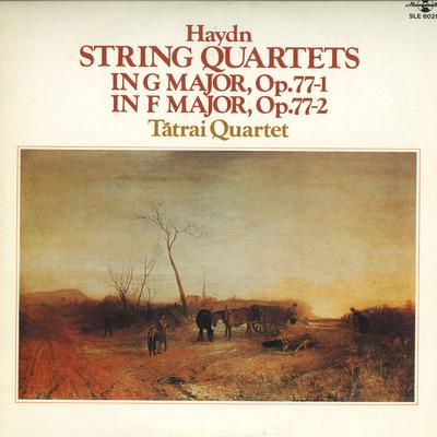 LP Record TATRAI QUARTET  Haydn String Quartet In G Major O SLE6029 HUNGAROTON Japan Classical Used