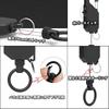 SODOI reel keychain With carabiner hover switch multifunctional telescopic Fall prevention tool super lightweight Elastic reel type key reel Loss