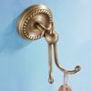 Robe Hook Antique Brass Bronze Luxury Creative Wall Hook for Bathroom Kitchen Lavatory Home Decor Coat Clothes Towel Key Holder