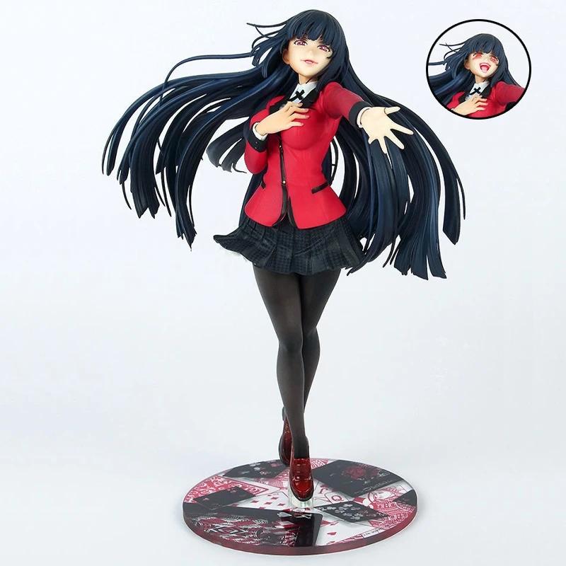 Jabami Yumeko Meari Saotome Kakegurui 2nd Season PVC Figure Anime Figurine Model Toy Doll Gift without box