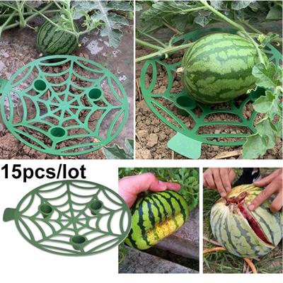 15pcs/lot Watermelon Vegetables Fruit Stand Support Basket Frame Holder Plant Tray Rack Gardening Stand Garden Tools