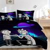 Space Adventure Friendship Print 3Pcs Bedding Setduvet Cover With 2 Bedropillowcase Home Birthday Gift