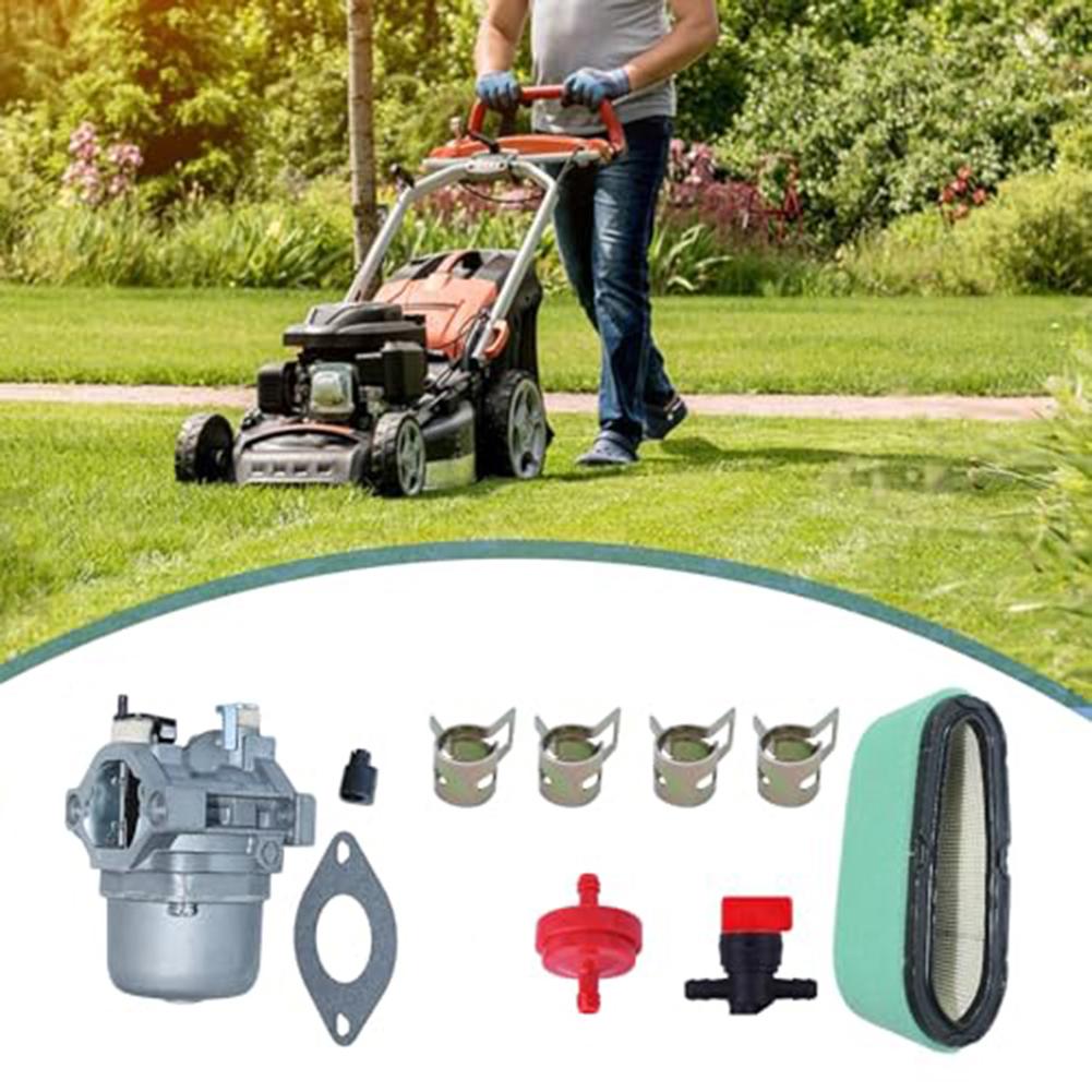 /Air /Filter /Carburetor Kit With Gasket Fuel Line For 699831 799226 496894 Lawn Mower Engine Replacement Parts