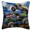 Monster Jam Monster Truck Cartoon Pillow Covers Cartoon Sofa Decorative Home Double-sided Printing Short Plush Cushion CoverHJHA,
