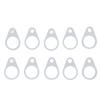 10pcs Hearing Aid Lanyard Silicone Loops BTE Hearing Aid Clip Adaptor Replacement Accessories for Elderly