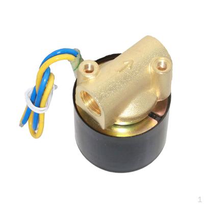 Électrovanne DC 12V 1/4 ", gaz, eau, huile,