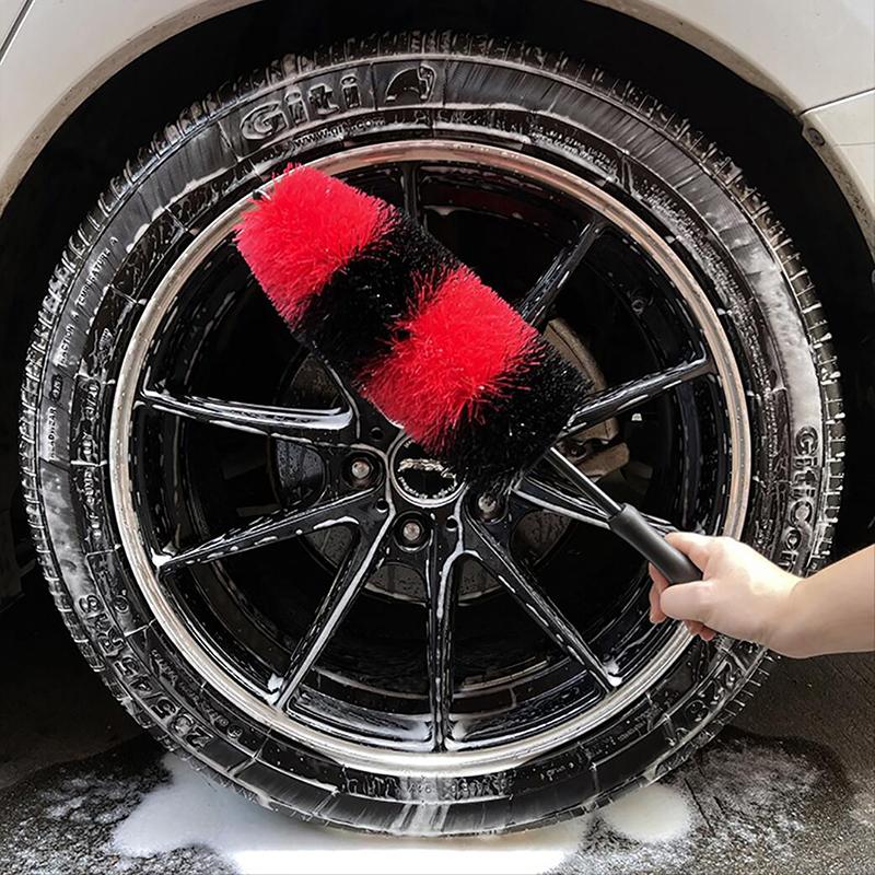 1 ks Mäkká Neškriabavá Autokozmetika Detailing Umývacie Nástroje Kefa na Umývanie Autokolies Multifunkčná Kefa na Čistenie Diskov Kolies a Pneumatík