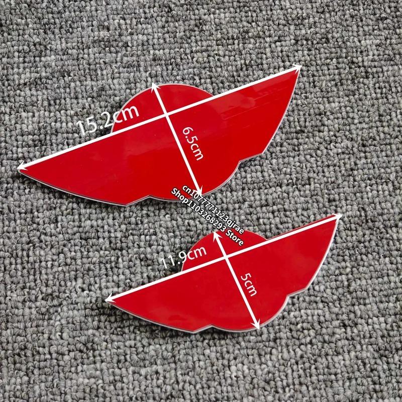 ABS Car Front Hood Rear Trunk Emblem Badge Sticker For BMW Mini Cooper R55 R56 R60 Replacement Logo Auto Accessories