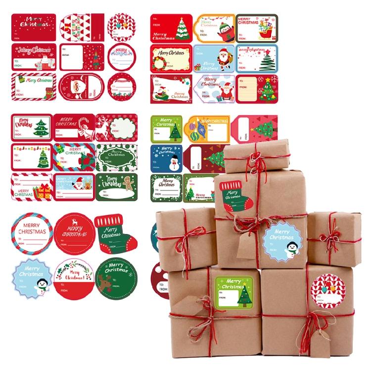 Dekorative Geschenketiketten Aufkleber für Haus Party Gastgeschenk Zubehör Temporäre Tattoos